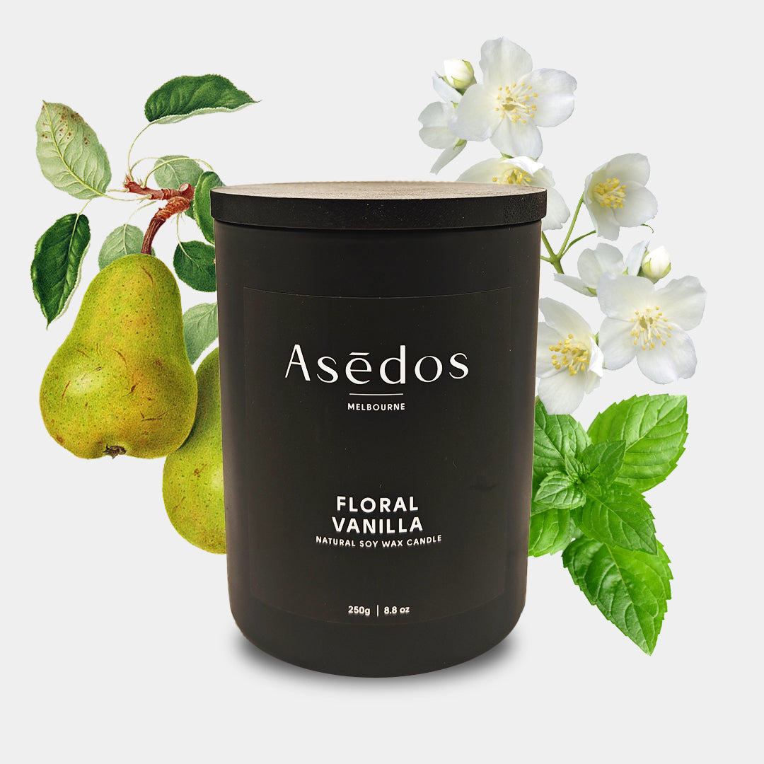 
                  
                    FLORAL VANILLA CANDLE
                  
                